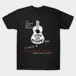 Liver Lips McGrowl Concert T-Shirt